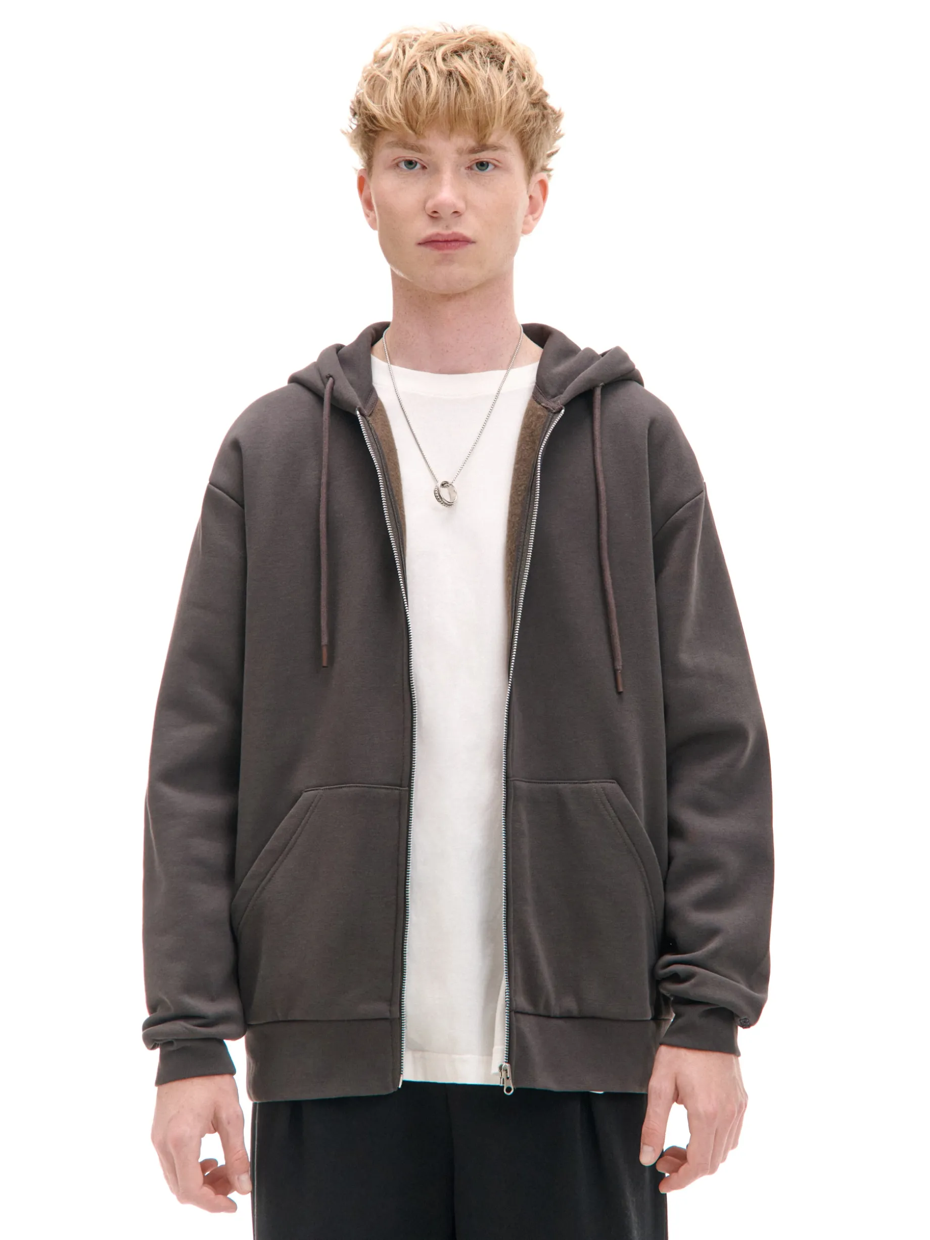Rozpinana bluza z kapturem