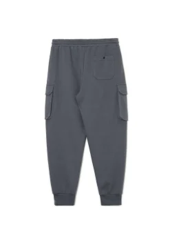 Solidne dresowe joggery regular z kieszeniami
