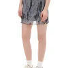 Spódnica mini z efektem tie-dye