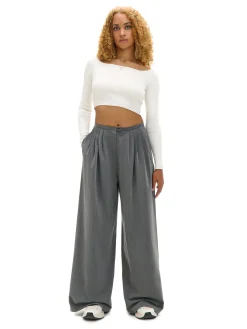 Spodnie wide leg