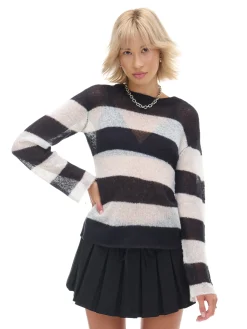 Sweter w paski