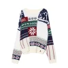 Sweter z zimowym motywem