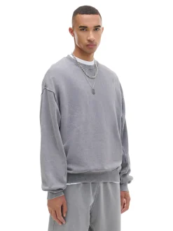 Szara bluza comfort