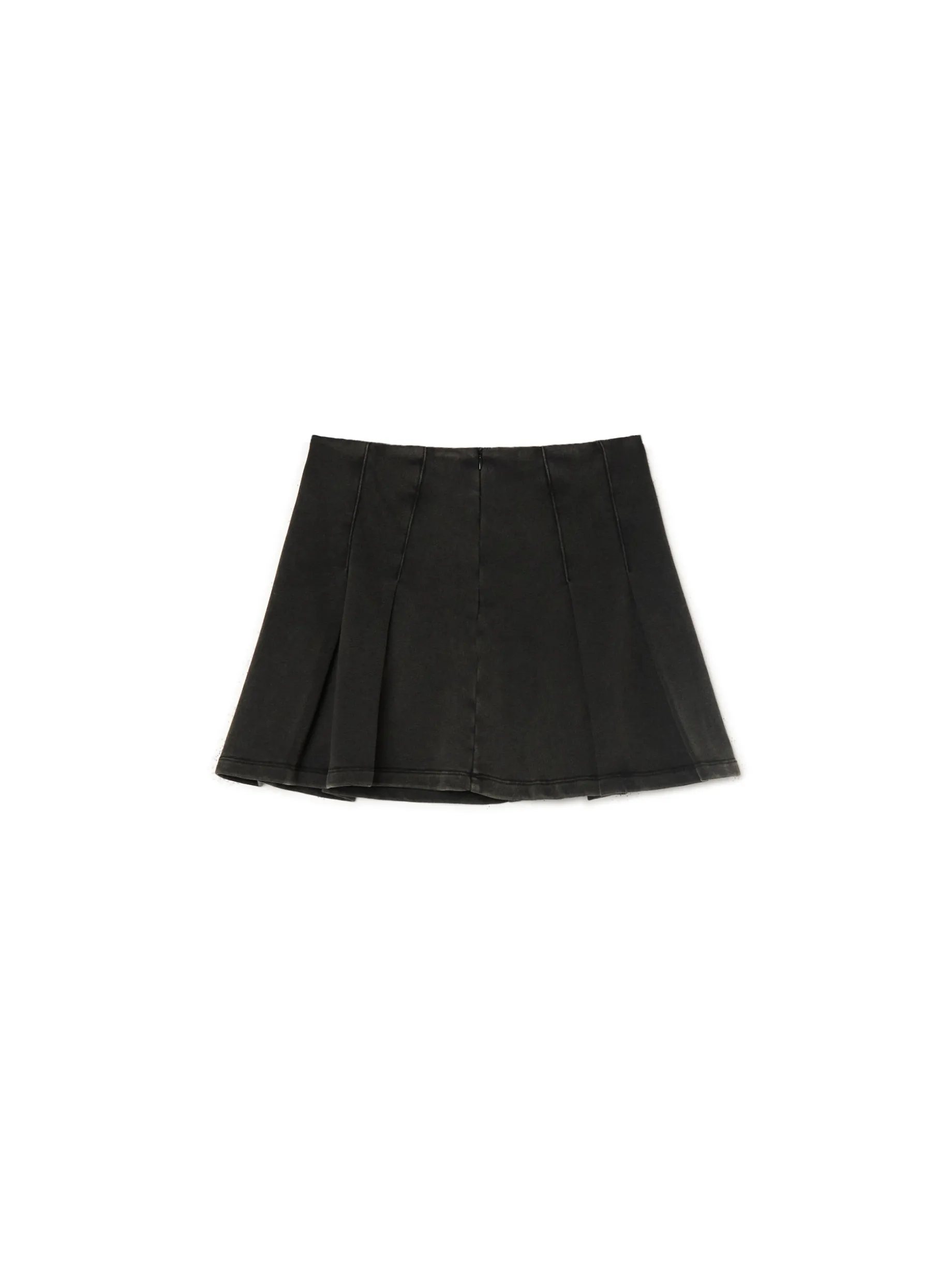 Szara spódnica mini
