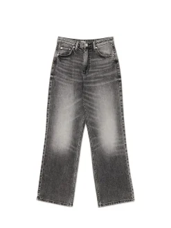 Szare jeansy baggy