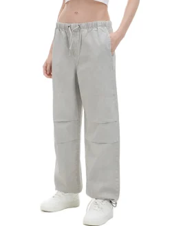 Szare jeansy parachute