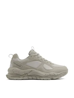 Szare sneakersy