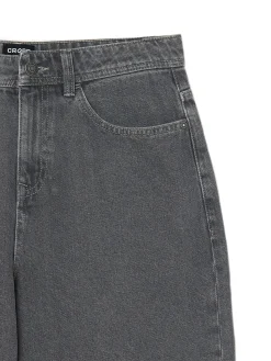 Szare super jeansy baggy