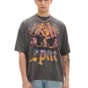 Szary T-shirt z nadrukiem Tupac UNISEX