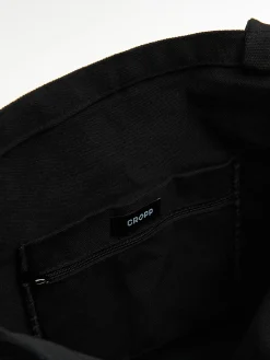 Torba shopper z kontrastowym napisem