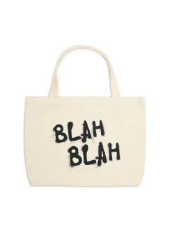 Torba shopper z ozdobnym napisem