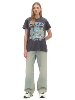 T-shirt z nadrukiem Queen