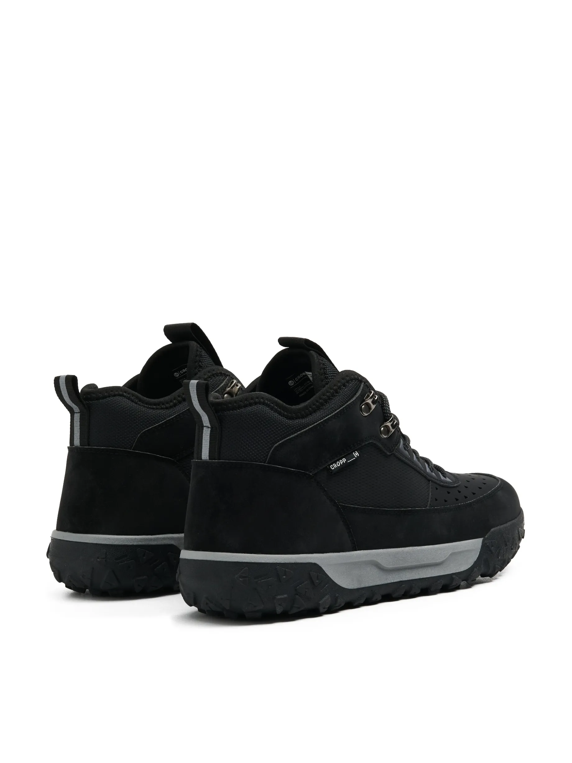 Wysokie czarne sneakersy